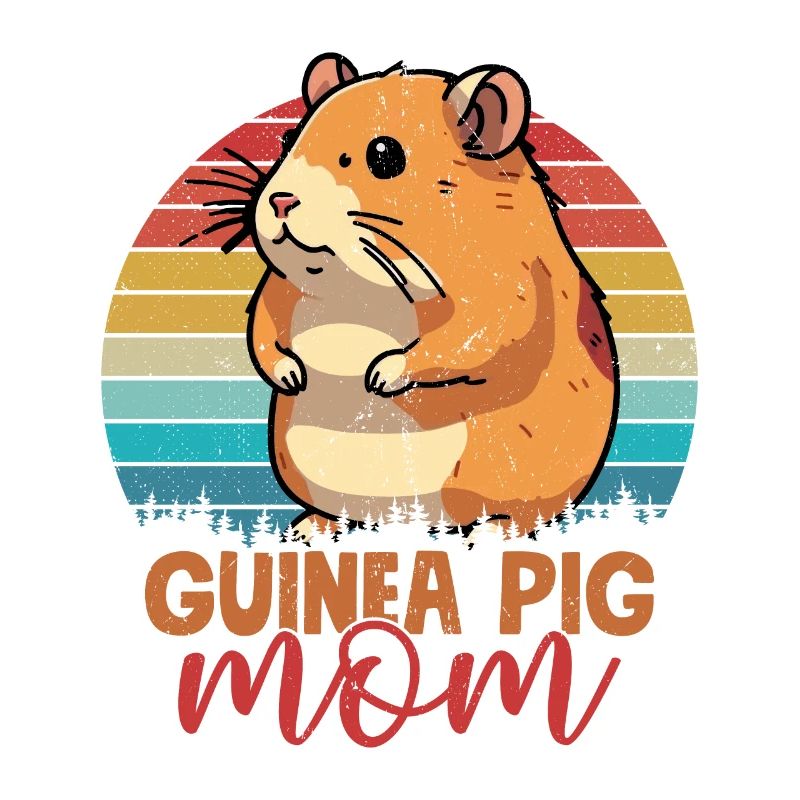 Cochon d’Inde Maman Rongeur Cochons d’Inde Cavy Amant