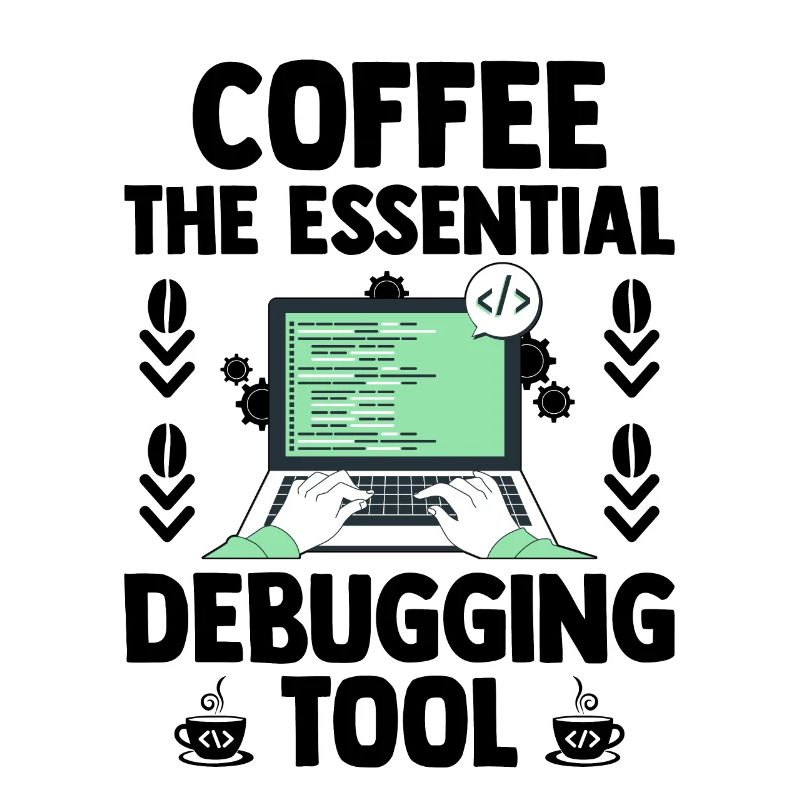 Café Codage Programmeur Codeur Développeur Nerd Coff