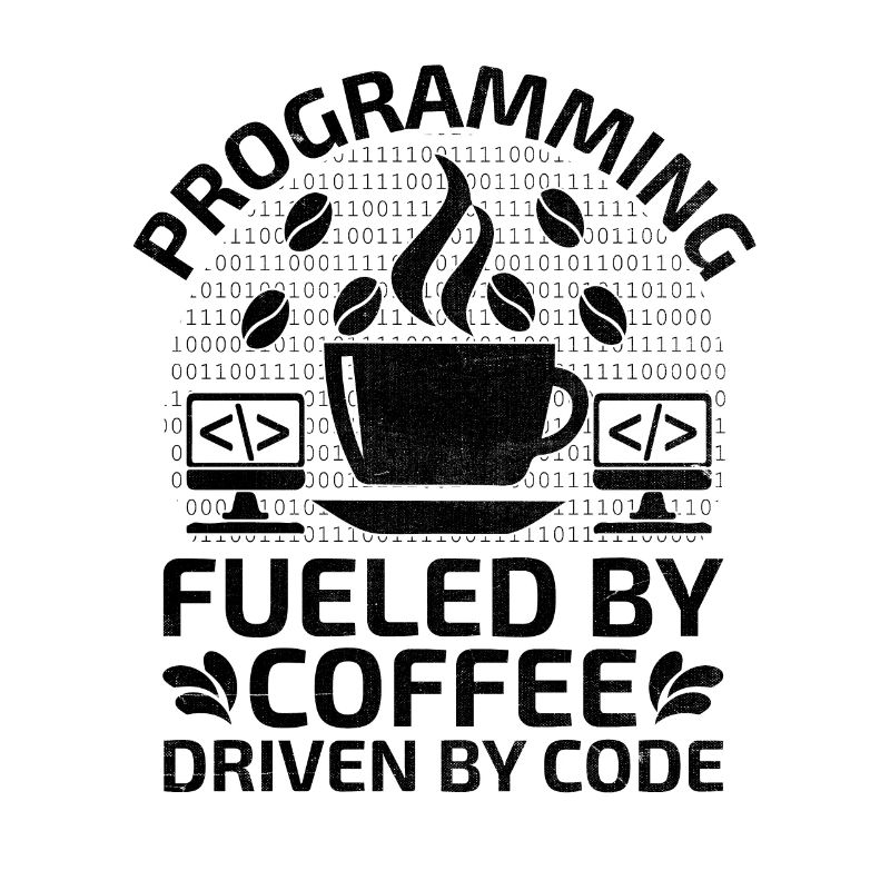 Kaffee-Codierung Programmierer Programmierer Entwickler Nerd Coff