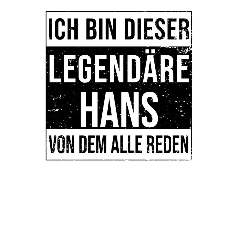 Je suis cette légende pour Hans