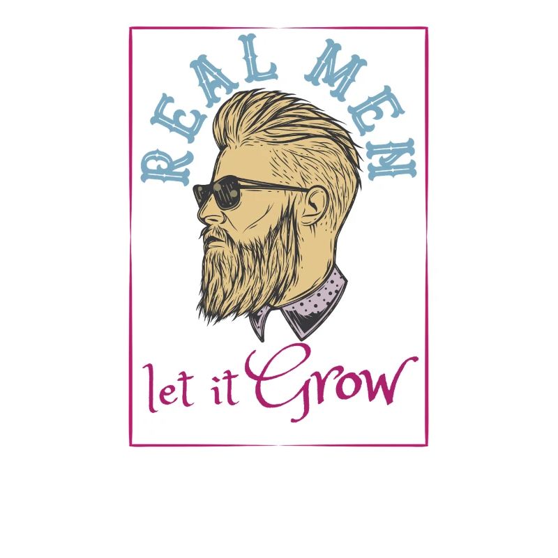 Lass es wachsen Bartdesign Let It Grow Beard