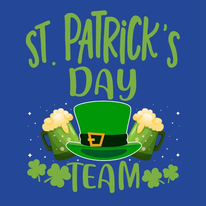Saint-Patrick Team St Patrick Irlande Trèfle Bière