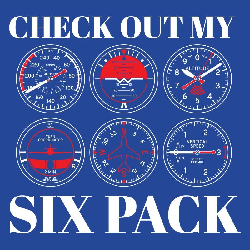 Funny Pilot Six Pack Simulation de vol d’aviation