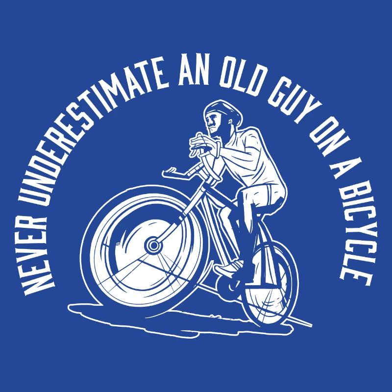 Never Underestimate An Old Guy on a Bicycle