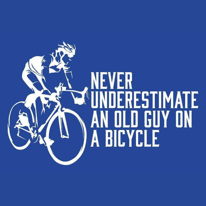 Never Underestimate An Old Guy on a Bicycle