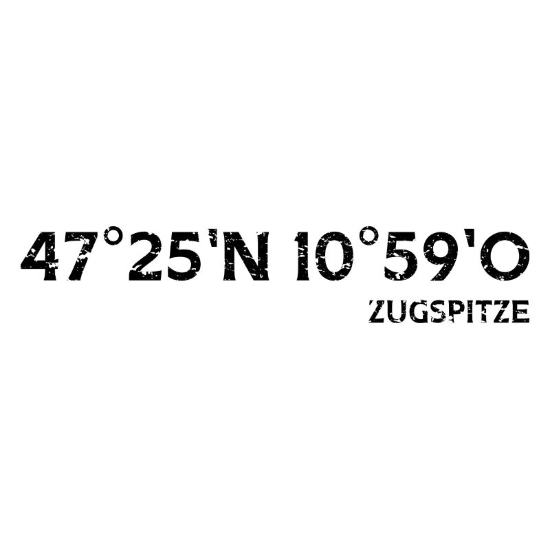 Zugspitze coordonnées sommet