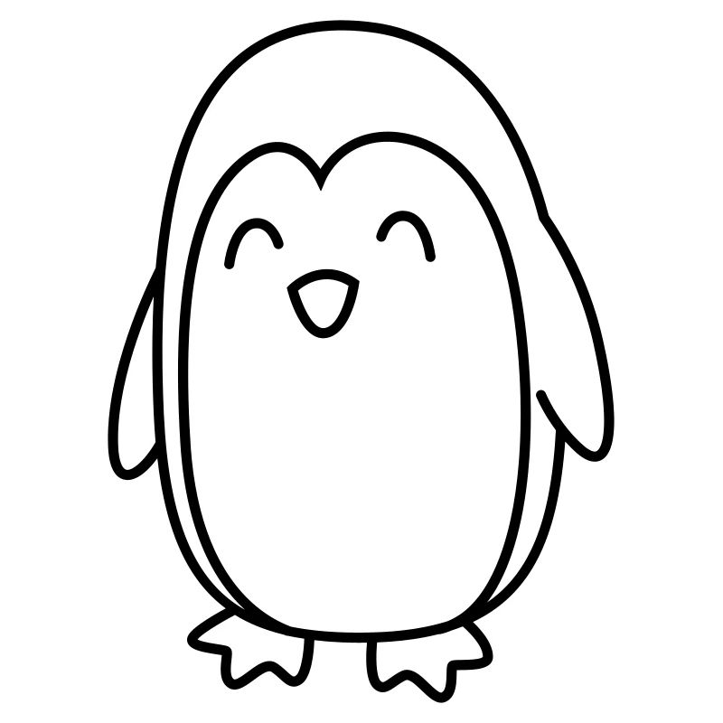 Penguin Comic Animal