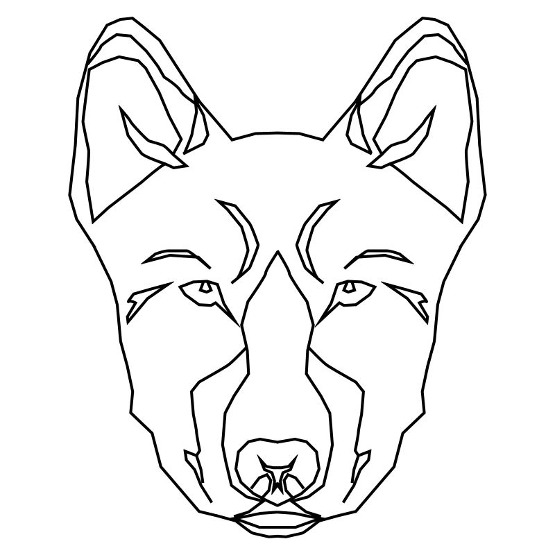 Stylized Dog