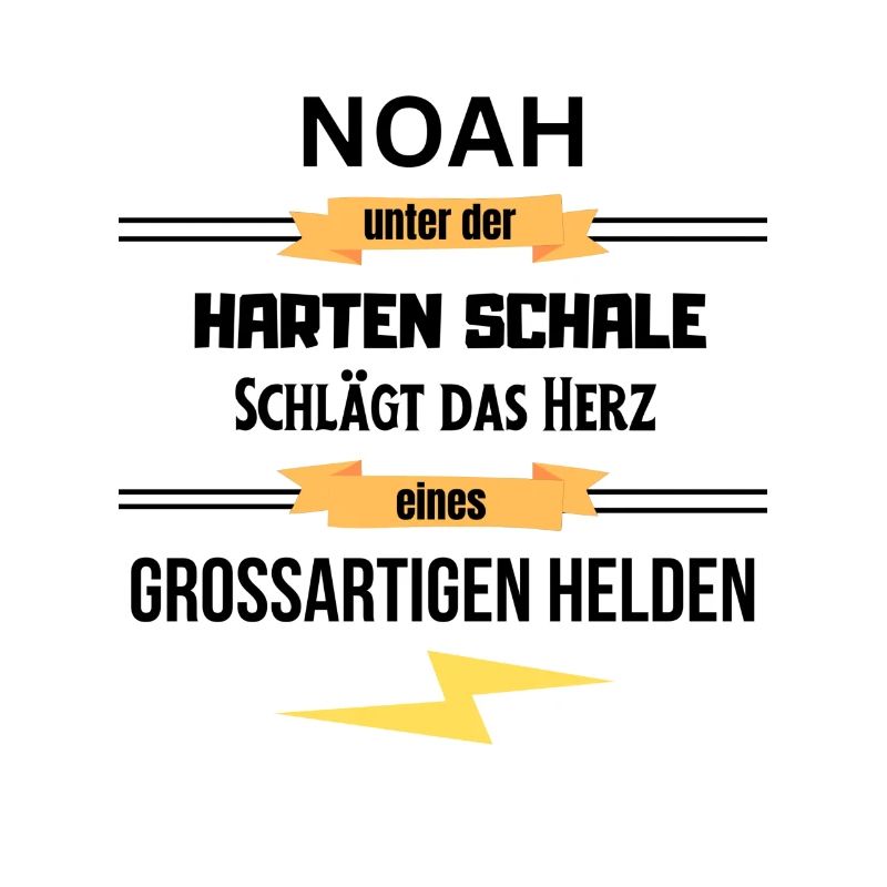 Noah unter harte Schale eines Großartigen Helden