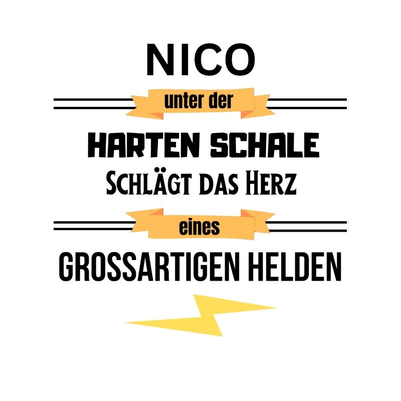 Nico unter harte Schale eines Großartigen Helden