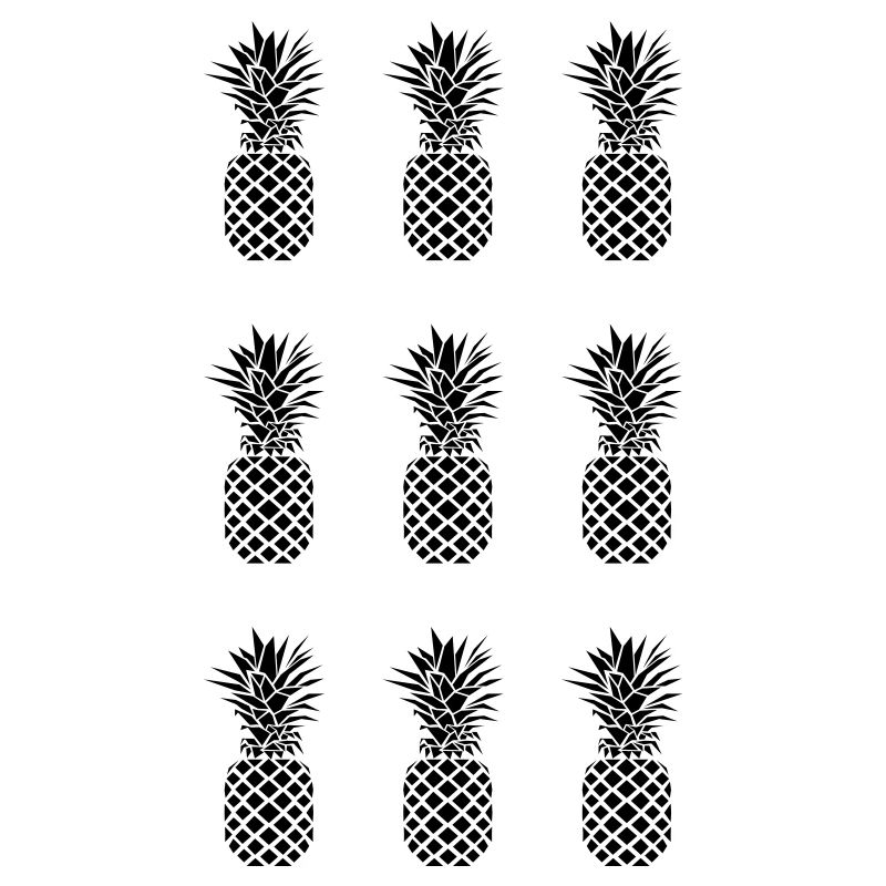 AD Pineapple Pattern Mono