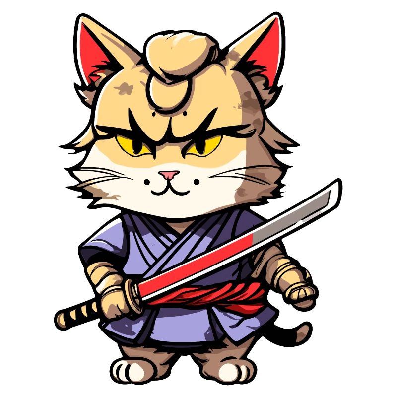 Chat samouraï #31