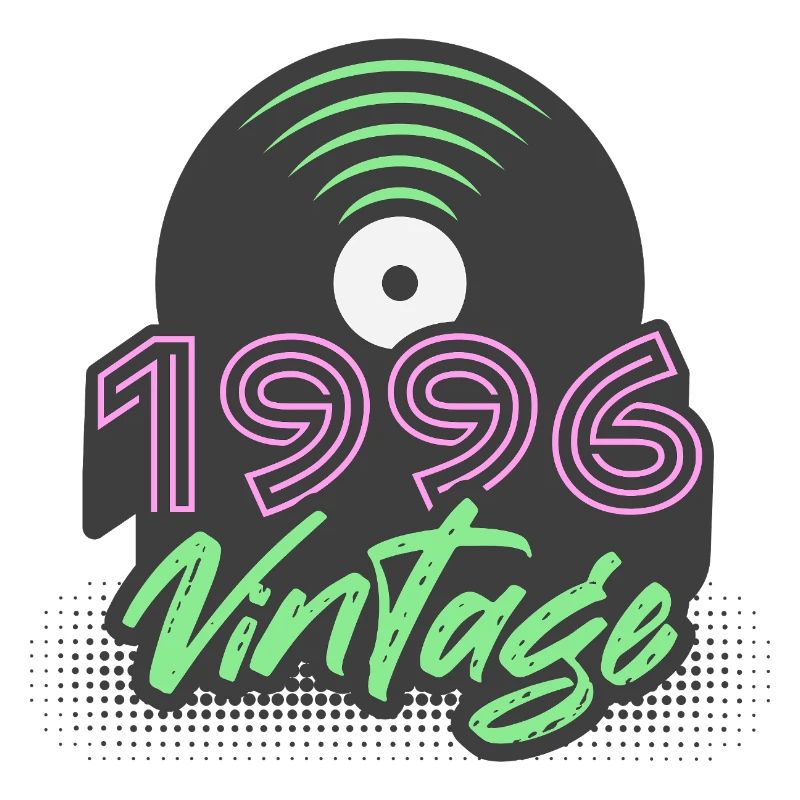 1996 Vintage Schallplatten Geburtstag Geschenkidee