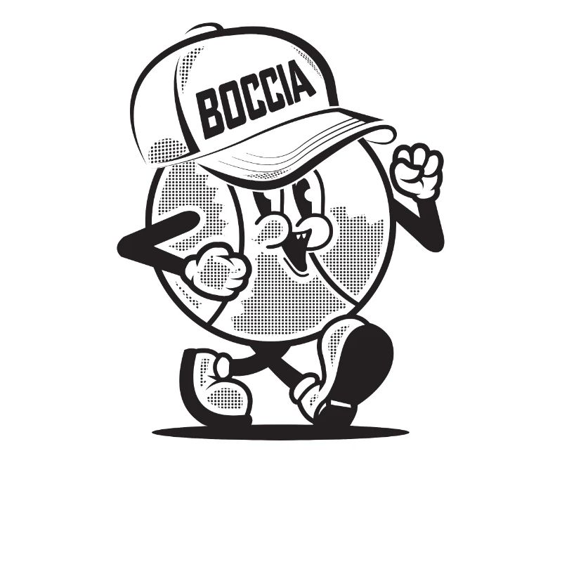 Bocce player clothing with bocce balls bocce