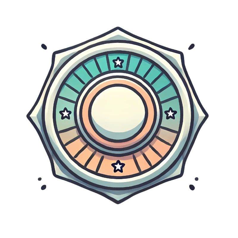 Conception graphique de badge vintage