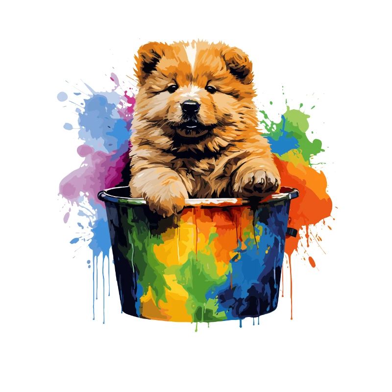 Chow Chow Hund Chinesische Hunderasse