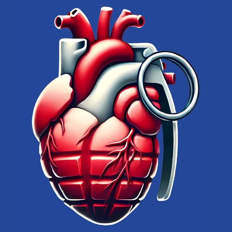 Conception de grenade à cœur explosif