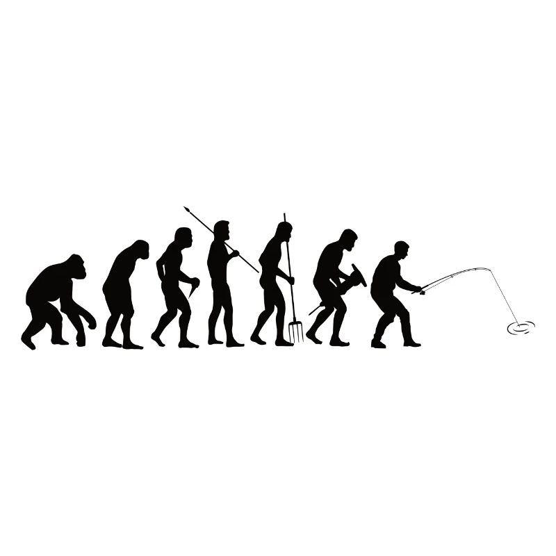 Pêche Evolution pêcher cadeau de pêche pêche