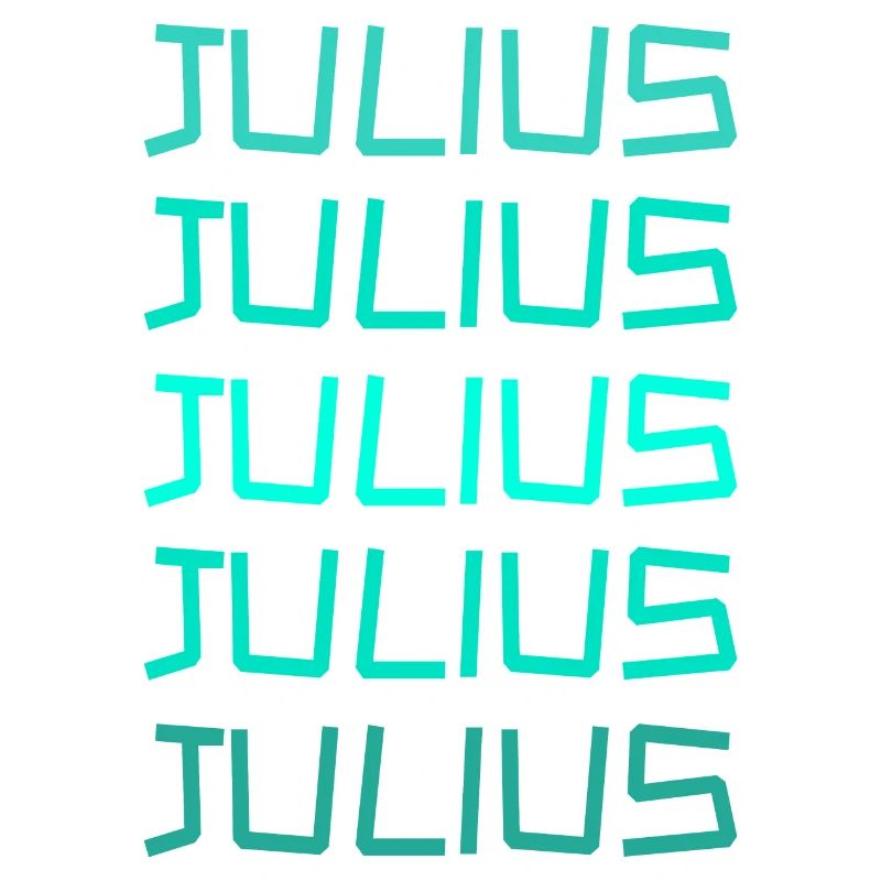 Julius as a first name