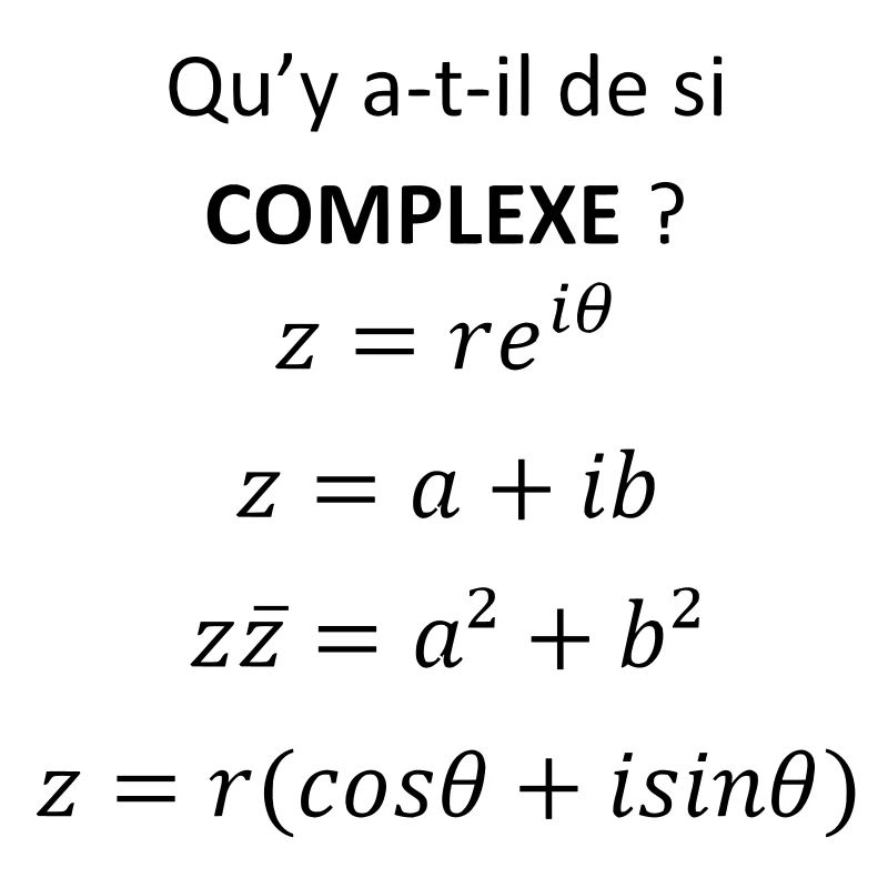 Complex numbers