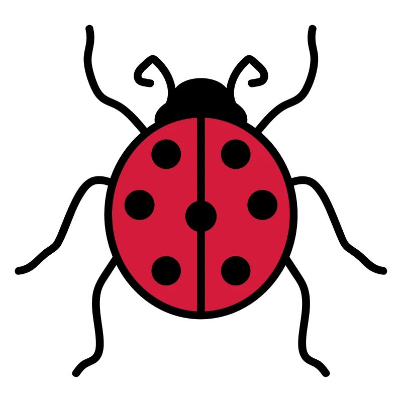 ladybug small cute cute beetle red dot