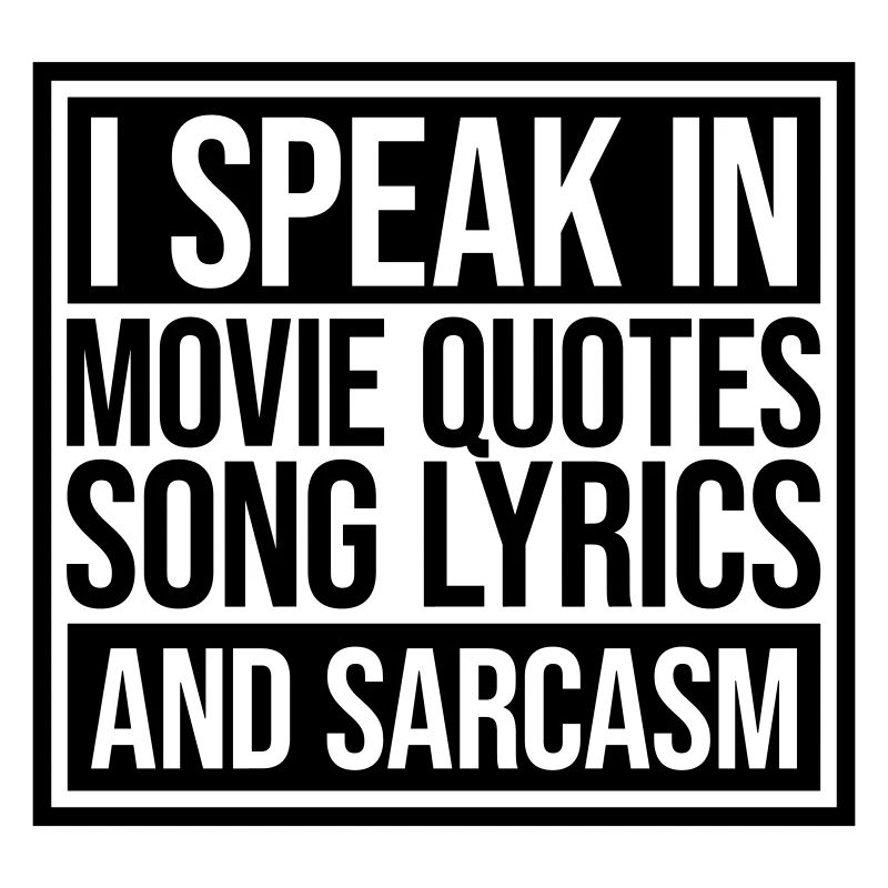 speak lyrics and sarcasm
