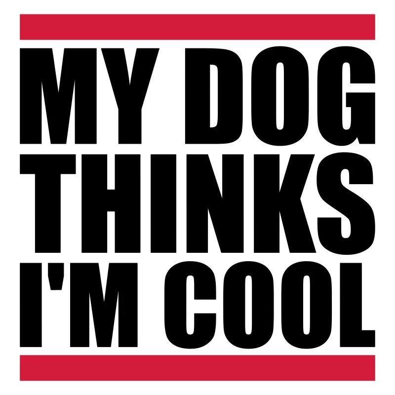 Dog thinks im cool