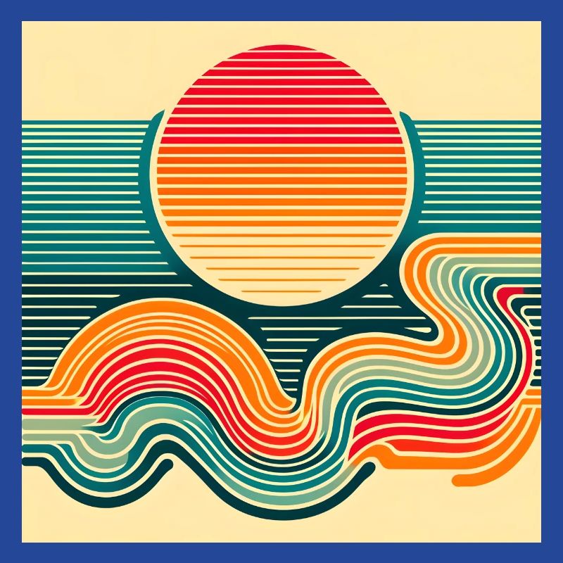 Sunset Retro 2
