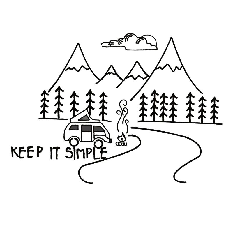 Keep it simple camping