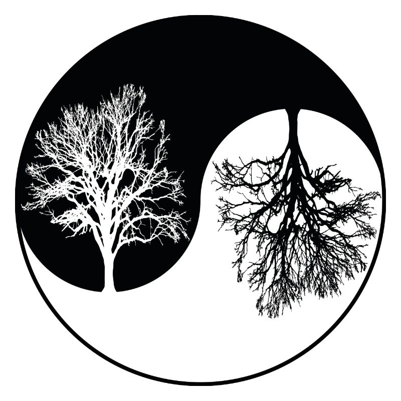 ying yang tree