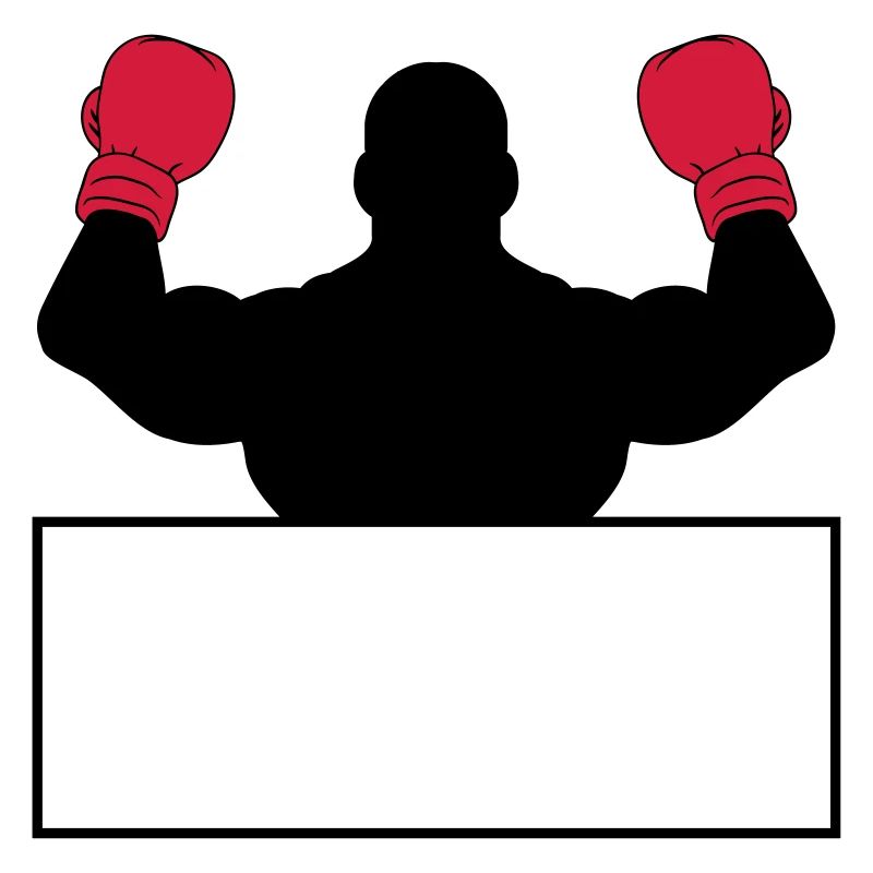 shield text area write sport poses boxer ha
