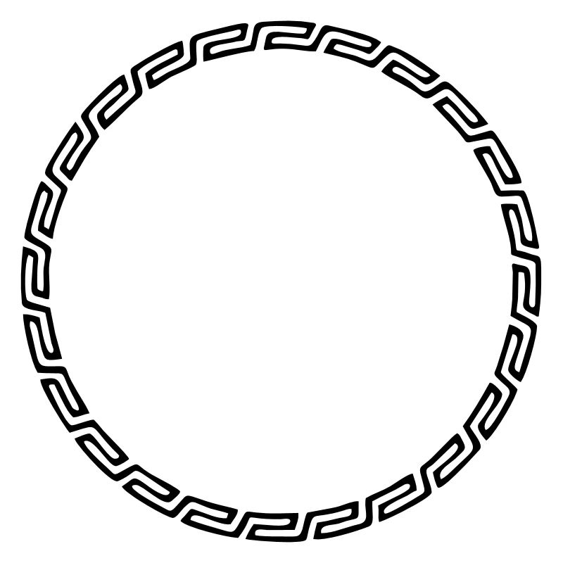 Frame, Mayan style, your design, text, Celtic