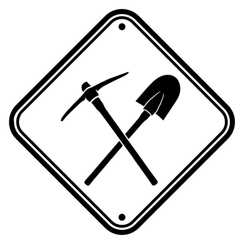 work shield danger caution danger warning note bla