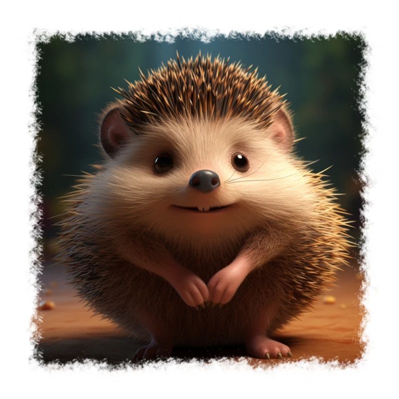 Hérisson mignon