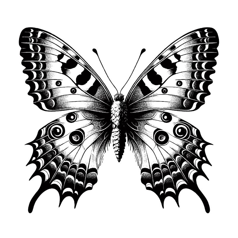 Papillon Fleur - Délicatesse Envolée
