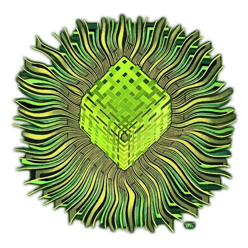 Psychedelic Cube / Cube Psychedelic