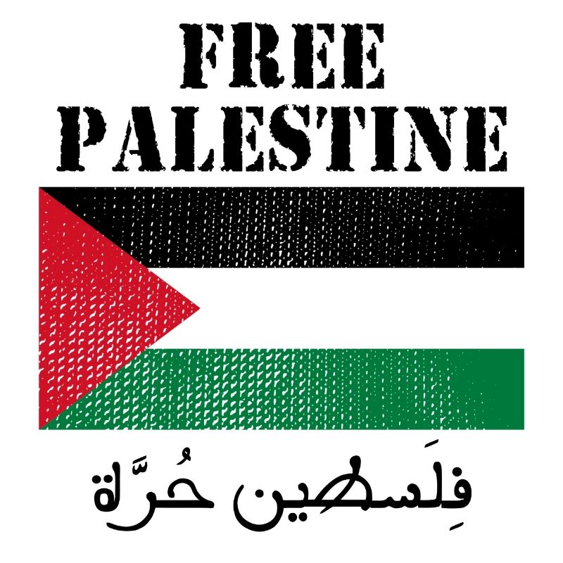 Drapeau de Palestine libre