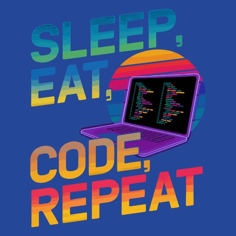 Sleep Eat Code Repeat Gift pour Coder