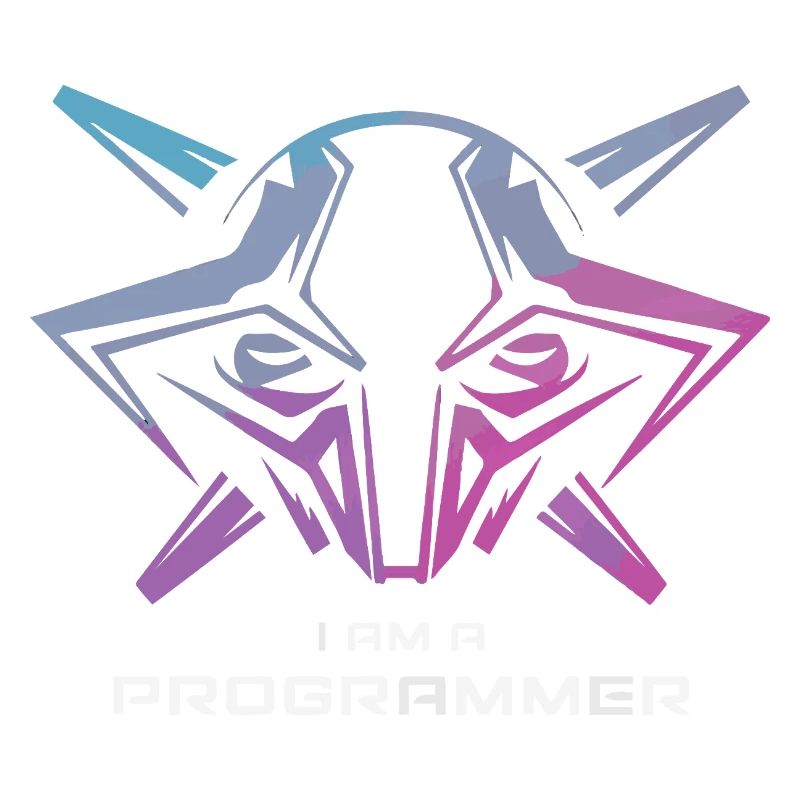 Futuristic Cyborg Programmer Art