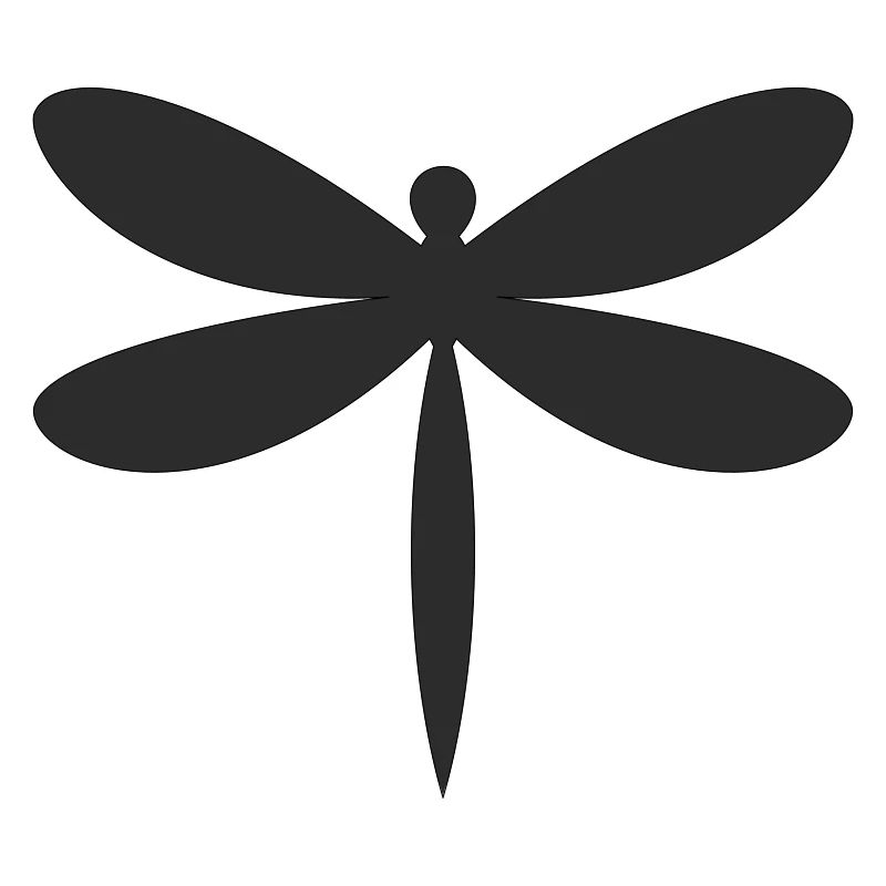 Silhouette de la Libellule