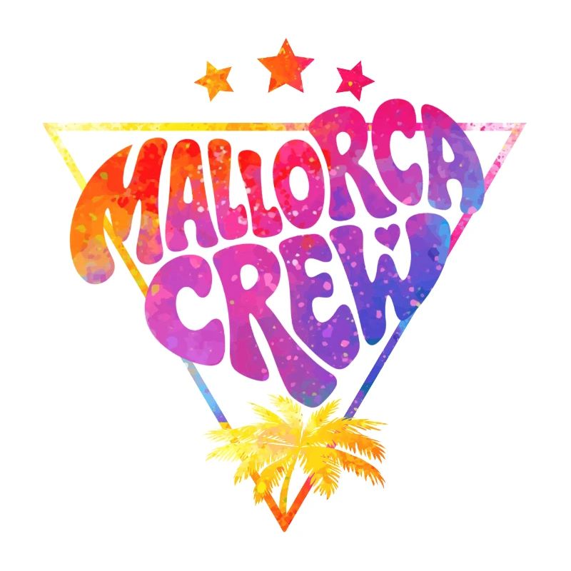 Mallorca Crew Neon Gradient