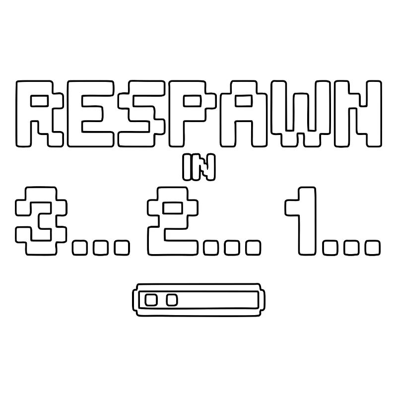 Respawn Countdown Pixel Art