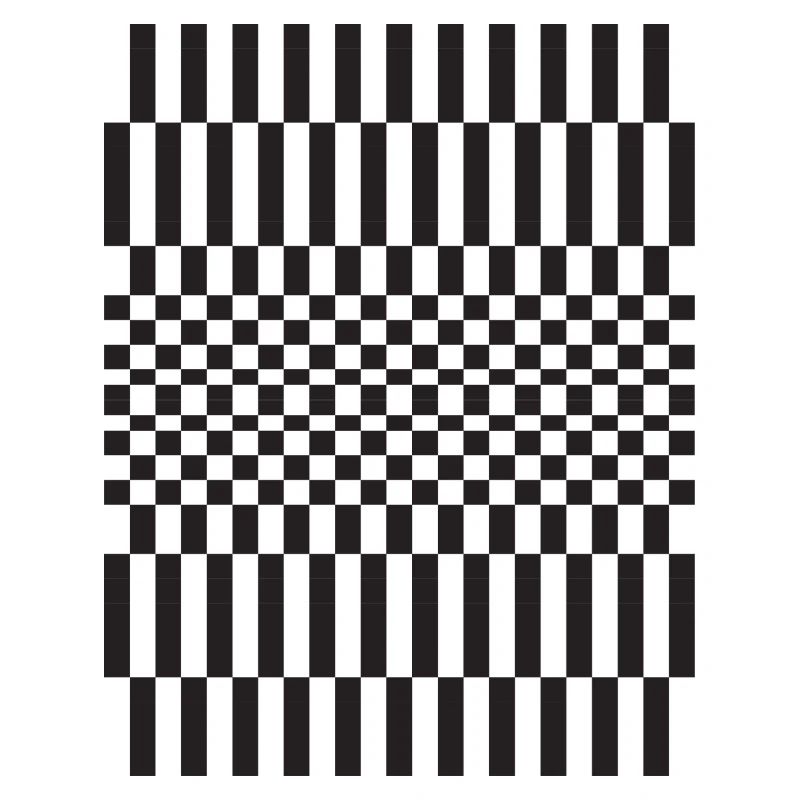 Geometric chessboard Grid Pattern