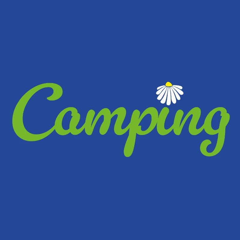Citations de camping-campeur de fleurs de camping Vie estivale en van de loisir