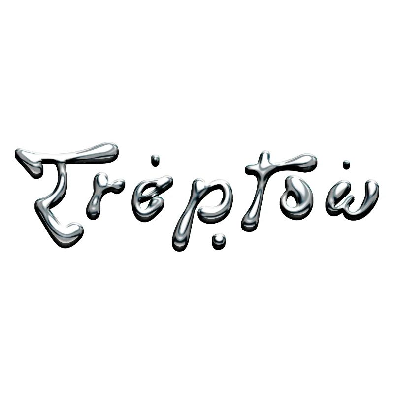Treptow Liquid Chrome Typography