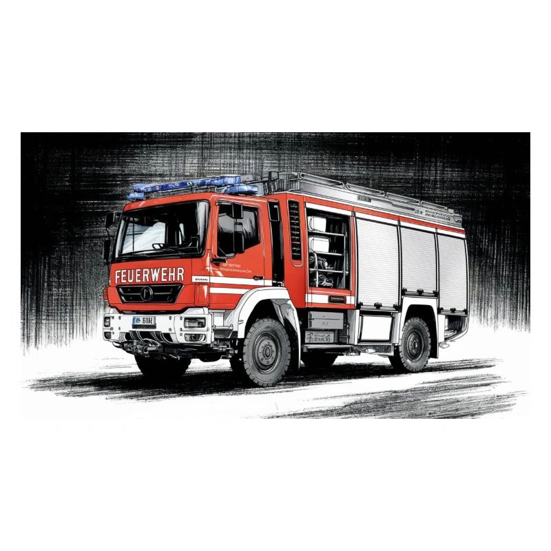 Camion de pompiers
