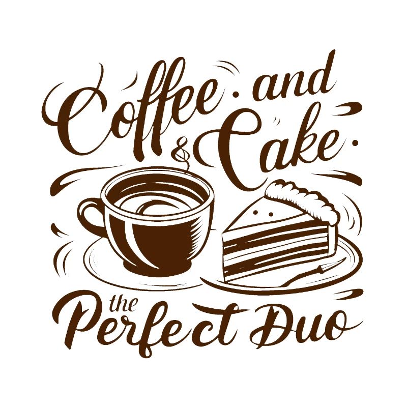 Kaffee und Kuchen – das perfekte Duo.