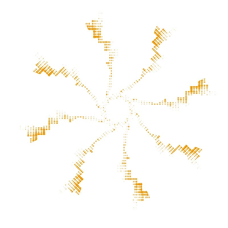 Firework pixel gyroscopic wind turbine