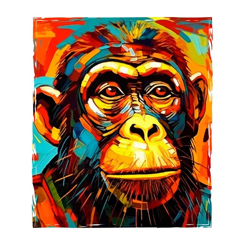 Portrait de singe