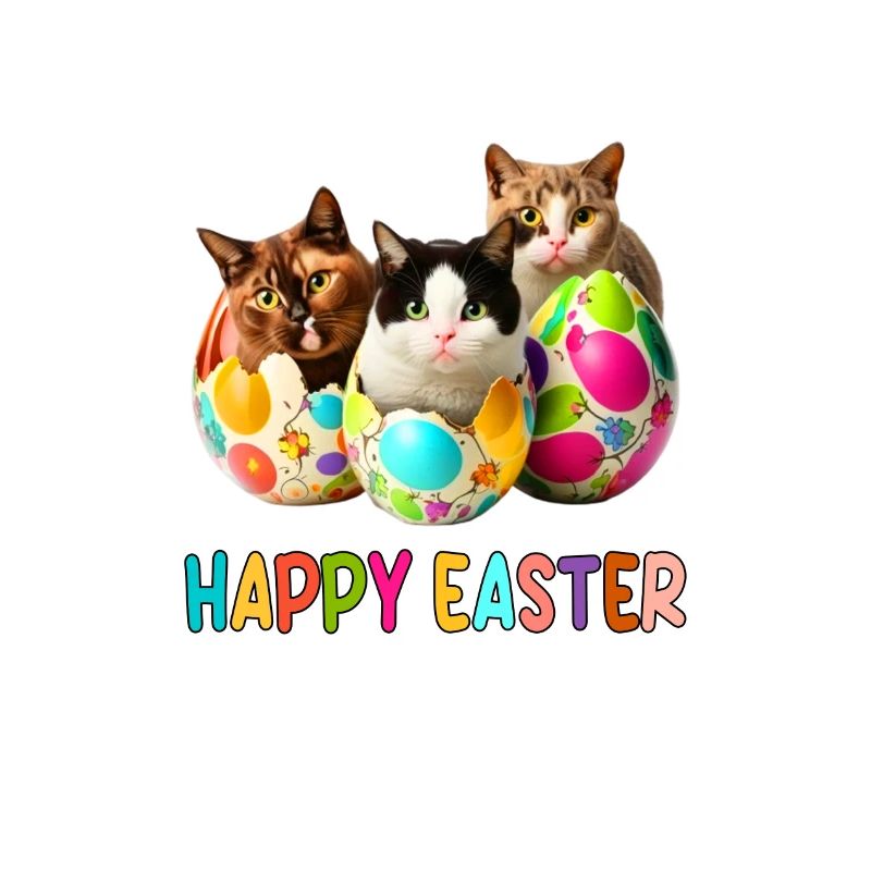 Kittens and Easter Eggs Parade
